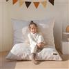 MAXYOYO Pouf da Salotto, Copertura Rimovibile in Velluto Costoluto, Pouf Letto con Imbottitura in Schiuma Morbida, Sacco Puff per Bambini Stabile Senza Struttura, Divano da Salotto