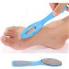 Generic Lima per piedi a doppia faccia, rimozione calli per piedi, scrubber per piedi per pelle liscia, strumenti per pedicure per calli e pelle secca, blu