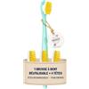 EHOP [EHOP] - Spazzolino da denti ricaricabili compatibili | Adatto a bambini, prodotto in Francia | Dentale ecologico (Blu, Bambino)