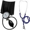 Tiga-Med Sfigmomanometro Braccio Superiore Professionale Tiga Pro garanzia 1 K 1 + Stetoscopio a doppia testa blu