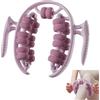 Eruceky Massaggiatore Circolare per Cosce, Massaggiatore Anticellulite Manuale, per Gambe, Glutei e Cosce, Massaggio Linfodrenante(Rosa)
