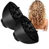 Generic Diffusore universale per capelli, diffusore per asciugacapelli, diffusore universale adattabile per capelli ricci, deflettore universale per asciugacapelli (2 pezzi)
