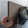 APMOE Protezione della Parete del Garage, Paracolpi Garage Auto da Muro, Gommapiuma Adesiva, Proteggi Portiera per Porte Auto, Garage e Carport, Impermeabile Ammortizzanti(Marrone,200 cm x 20 cm)