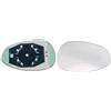 Alkar 6412547 - Vetro Specchio, Specchio Esterno | Compatibile con: ABARTH 500 / 595 / 695, 500C / 595C / 695C, GRANDE PUNTO, PUNTO, FIAT 500, 500 C, GRANDE PUNTO