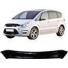 SCOUTT Deflettore Protezione Cofano per Ford S-Max 2011-2015, Migliora l'Aerodinamica dell'Auto, e Spoiler, Nero