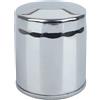 AGSYXSUR Adatto per Harley-Davidson Twin Cam 1999-2017 M8 Milwaukee Eight 2017-2018 63798-99 Parti del motore Filtro olio cromato Filtro olio