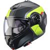Caberg Duke Evo Indy Casco, grigio opaco/giallo, L (59/60)