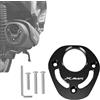 TOTHERIDER Moto Modificato Tubo di Scarico Coda Protezione Coda Copertura Laterale Anti-Collisione Staffa Anti-collisione Anti-attrito Alluminio CNC Per Yamaha XMAX300 XMAX 300 xmax300 2025 2026 (nero