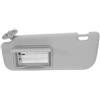 LIFKICH Visiera Parasole Auto Lato Sinistro con Specchietto, PVC ABS | Protezione Solare Abitacolo, Effetto Rinfrescante, Montaggio Semplice, per Parabrezza, Guida Quotidiana, Auto