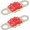SG Store Fusibili a spirale per auto, 50 A, colore rosso, 2 pezzi, N10525502, compatibili con Audi A1 A3, compatibili con Passat