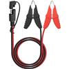 TIENFOKOTA Cavo batteria SAE a coccodrillo 14AWG 3.2FT (mascella 25 mm) | Adattatore SAE a disconnessione rapida per auto moto RV caricabatterie solare caricabatterie Trickle Charger