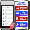 Autel MaxiDIAG MD906 PRO Diagnosi Auto, CAN FD, 11 Servizi Scanner OBD2 | Sistemi Completi MD906PRO 2026, Bluetooth Lite di MaxiCOM MK808S MX808S, Uguale a MD909 PRO, Nessun Costo Abbonamento