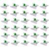 Doo Engy Modanature decorative, clip di fissaggio, modanature laterali, fissaggio per tetto, clip di montaggio, listello protettivo, supporto per porta, clip per modanature decorative con beccuccio per Vento