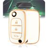 LELNOOS Cover Chiave Silicone per Renault Clio 5 3 Twingo 3 Trafic 3 Modus | Calzata Stretta, Protezione Antiturto, Nessun Blocco Segnale, Compatibile con Smart Forfour Fortwo 453 Megane, 3 Tasti