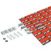 STARK SKAKB-1580002 Kit accessori Ganasce freno Posteriore con molla Compatibilità con FIAT PANDA 169