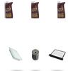 HOFFCAR Kit tagliando 3 FILTRI e 3L OLIO M compatibile con Peugeot 107 1.0 50kw Dal 2005