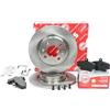 MASTER sport AUTOMOBILTECHNIK GERMANY MASTER-SPORT Set Di Dischi Disco Freno Assale anteriore 259 pieno - Pastiglia Freno Compatibilità con RENAULT Twingo 1 C06 Twingo 2 CN0 Twingo 1 Furgonato S06, DACIA SANDERO
