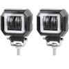 JVA2HP Faro Lavoro Fari a led quadrati rotondi per moto Luci | Fari a led quadrati rotondi per moto Luci aggiuntive Angel Eye Faretti Accessori fendinebbia ausiliari
