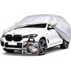 Esselle Parts Telo Copri Auto Copriauto per Bmw X6 G06 Impermeabile Antigraffio Felpato