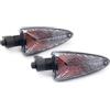 YHGGDN Indicatori Luce Indicatori Di Direzione A LED Per Moto Per BMW R1200R R1250GS R1250RS C400X C600 G650GS R 1250 GS Anteriori Posteriori Componenti Indicatore Direzione Frecce Moto