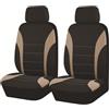 NHGTFOQ Coprisedili Auto, per Fiat Sedici 2005-2013 2014 Confortevole Coprisedile Copri Traspirante Antiscivolo Anteriori Protezione Sedile,D