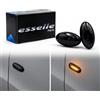 Esselle Parts Coppia Frecce Laterali Nero Fumé Statiche a LED per Toyota Aygo MK1 Aygo MK2 Aygo X Proace Verso Proace 2 Proace City, Plug and Play Canbus Nessun Errore