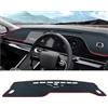 SHUGWA Copertura Cruscotto Auto Per Chery Per Omoda 5 Per C5 FX EV 2022 2023 2024 Cruscotto Dell'automobile Copertura Evitare Pad Tenda Sole Tappeti Tappetino Antiscivolo Accessori Copertura Cruscotto(Black