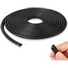 Adiwo Protezione per Bordi Auto, 5m Guarnizioni Salva Portiere Auto, Nero | Bordi Portiera Autoadesiva, Protezione a Forma di N, per Bordo Portiera Guarnizioni Auto per Porte, Cappe