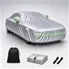 RDKJQQ Telo Auto Sole per Audi A3 Sportback 8V 2012-2020 | Telo Copriauto tessuto 210D, con cerniera laterale, impermeabile, protezione UV, antivento, antipolvere, antigraffio