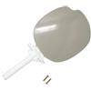 Mthxzy 7700836756 Carburante, per coperchio dello sportello del bocchettone di rifornimento del serbatoio, per Renault, per veicoli per Clio Mk2 costruiti tra il 1998 e il 2005 Tappo del (White)