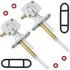 YOFMOO Valvola per rubinetto del carburante compatibile con Kawasaki Prairie 300 360 400 KS125 KLX125L KLX250R KLX300R KSF250A KVF300A KVF300B KZ400A KZ440G Big Wheel 200 350 80 BW22 Confezione da 00.