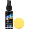Generico Restauratore Finiture Nere per Auto,50ml Spray Detergente A Lunga Durata - Rinnovatore Cruscotto,per Riparazione su Veicolo, Interni Esterni e Dettaglio Cruscotto