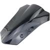 EIMMLSX Parabrezza Moto Per MT-09 Per Tracer Per MT09 Per FJ09 Per FJ-09 2015 2016 15 16 Parabrezza Nero Parabrezza Double Bubble Per MT 09 Per FJ 09 2015 2016 Cupolino Parabrezza(Colore:Nero)