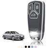 TOOMUME Cover Chiave Auto per Audi A4 B9 Avant A5 A3 Q5 Q7 Q2 TT TTS TTRS | Silicone Morbido, Antiurto, Anticaduta, Antigraffio, Custodia Protettiva Chiave per S4 S5 SQ5 SQ7 RS Allroad Sportback S Line