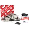 MASTER sport AUTOMOBILTECHNIK GERMANY MASTER-SPORT Set Di Dischi Disco Freno Assale posteriore 305 pieno - Pastiglia Freno Compatibilità con RENAULT Master 2 Furgonato FD Master 2 Pianale piatto/Telaio ED/HD/UD Master 2 Autobus JD, OPEL