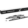 RIDEX 298W17234 Serie/Kit Tergicristalli Compatibilità con VW Golf 4 Hatchback 1J1