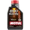 Motul Olio Auto Motul 8100 Eco-Lite 0W20-3x 1 lt
