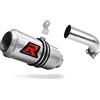 DOMINATOR Terminale di Scarico Marmitta Silenziatore GP compatibile con DL 1050 V - Strom/XT 2020-2024