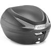 MOTOTOPGUN givi b330nt+sr9580 bauletto + attacco monolock 33 litri compatibile con wottan storm s 300 2022 mototopgun