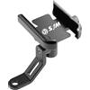 ZTQLIJQF Per SYM Joymax Z 125 200 250 300 GTS 250i 300i T3 Maxsym 400 600i TL 500 Joyrides CRUISYM Supporto(Black)
