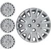 Generico SERIE 4 BORCHIE - 4 COPRICERCHI COPPE RUOTA 14 PER LANCIA Y ELEFANTINO 00->