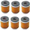 Vormyqez Filtro olio 5YP-E3440-00 1S7E344000 for Yamaha XMAX WR125 YZF125 | Adatto for X-Max, YP125R, YZF-R125, WR125, VP125, YZ450F, YZ250F(6)