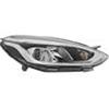 goingfast Faro anteriore destro H7 H1 compatibile con Ford FIESTA VII 2017-2022 Alogeno
