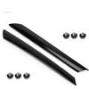 Generico Modanatura per Parabrezza Anteriore Modanatura esterna sinistra + destra Uso adatto per parabrezza anteriore per Kia Soul 2010 2011 2012 2013 86170-2K500 86180-2K500