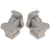 RATCHROLL Gancio Parasole per Subaru Impreza 2008-2016 per Subaru WRX 2008-2014 per Subaru STI 2009-2014 Gancio Interno Parasole Grigio No.92018FG001ME