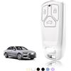 TOOMUME Cover Chiave Auto per Audi A4 B9 Avant A5 A3 Q5 Q7 Q2 TT TTS TTRS | Silicone Morbido, Antiurto, Anticaduta, Antigraffio, Custodia Protettiva Chiave per S4 S5 SQ5 SQ7 RS Allroad Sportback S Line