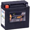 intAct - BATTERIA PER MOTO HVT-09 - Batteria per moto perfetta per Harley Davidson e altri veicoli a 2 cilindri. Bike Power HVT-09, CB7-A, 66006-70, batteria da 12 V, 8 AH, 170 A. 137x76x134mm