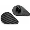 Sintrix Fab 2 coperture per presa di ricarica compatibili con Bosch E-Bike Smart System 2022-2024, tappo protettivo per porta di ricarica adatto per Cube Kathmandu Hybrid, TPU effetto carbonio