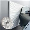 APMOE Protezione della Parete del Garage, Paracolpi Garage Auto da Muro, Gommapiuma Adesiva, Proteggi Portiera per Porte Auto, Garage e Carport, Impermeabile Ammortizzanti(Bianca,500 cm x 20 cm)