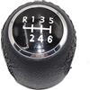 NORTOK Leva del Cambio Pomello Per Fiat Per Grande Per Punto 2006-2012 Per Linea 2007-2015 55344881 55349796 Cuoio DELL'UNITÀ di elaborazione 5 Marce Pomello Del Cambio (Size : 6-speed B)